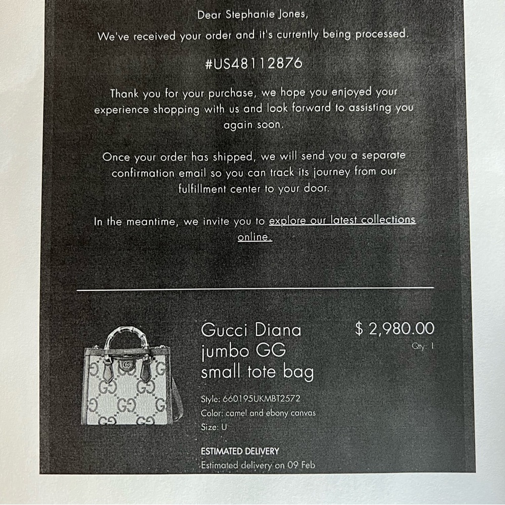 Gucci Beige and Brown Monogram Tote - Picture 16 of 16